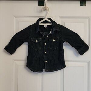Baby Gap Jean Button Up Shirt